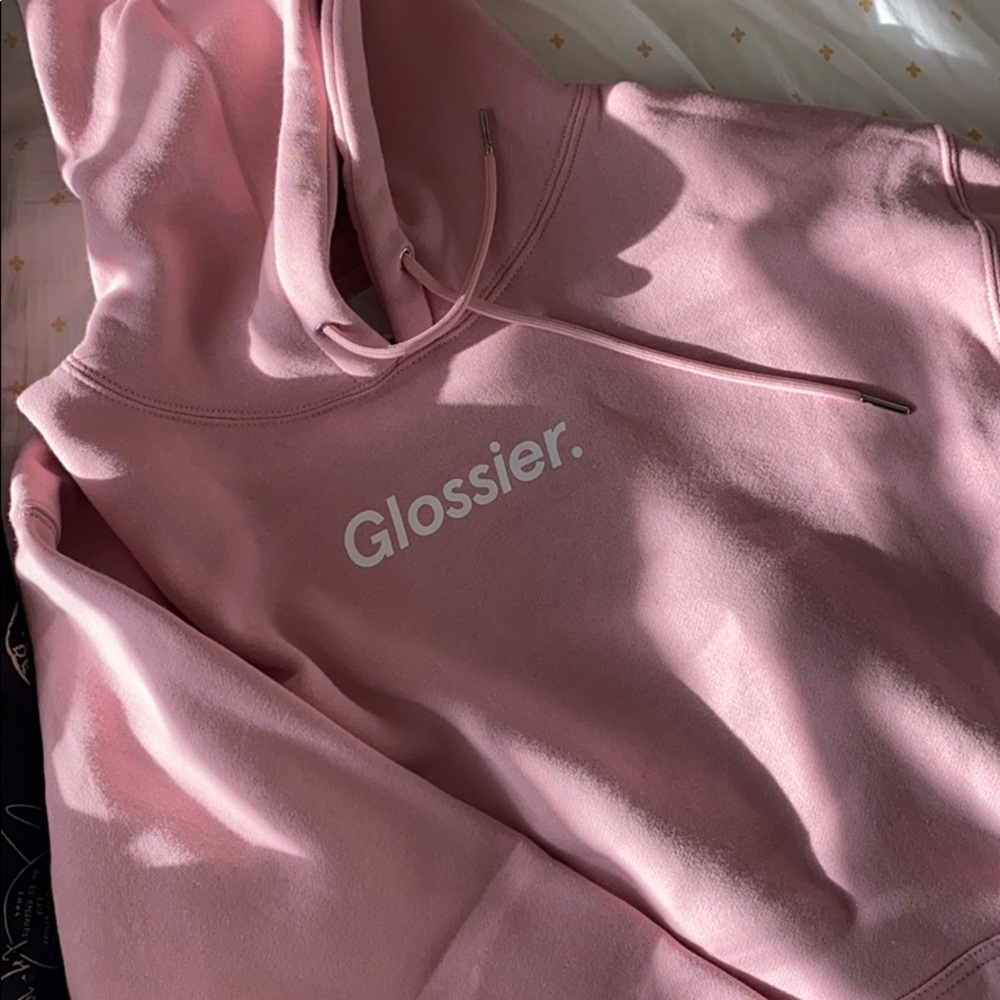 glossier hoodie